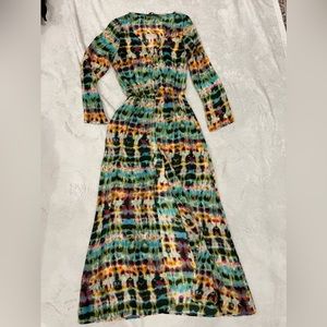 Zara tie-dye cover up